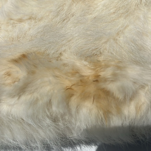 Auth. Vintage Tod's Rabbit Fur Suede/Leather Shoulder Handbag - Picture 7 of 16